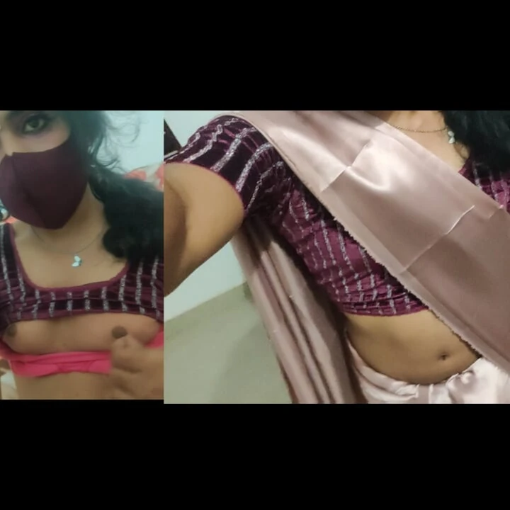 Beautiful Ladyboy Roshni Amateur Homemade Fun and Cumshot