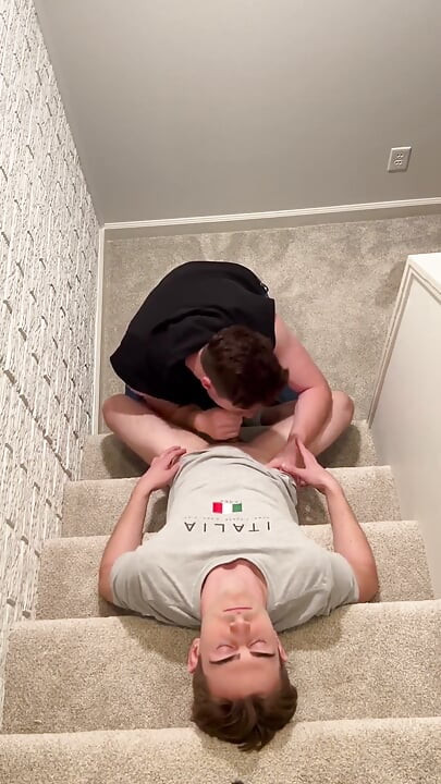 Giving My Stepbrother a Blowjob on His Birthday