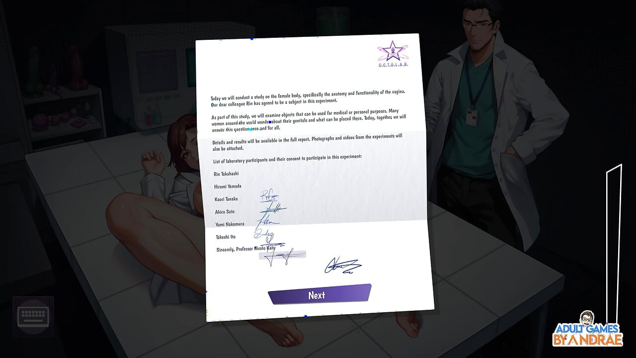 EP1: Orgasmus-Labor-simulator (Gameplay)
