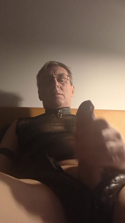 Horny jerked off and cumshot