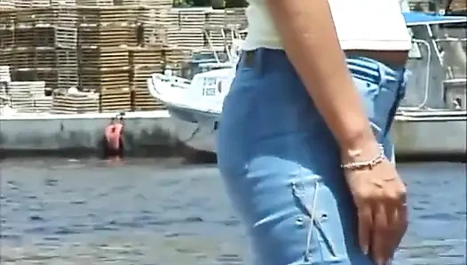 Sexy blonde loves the cock in mouth