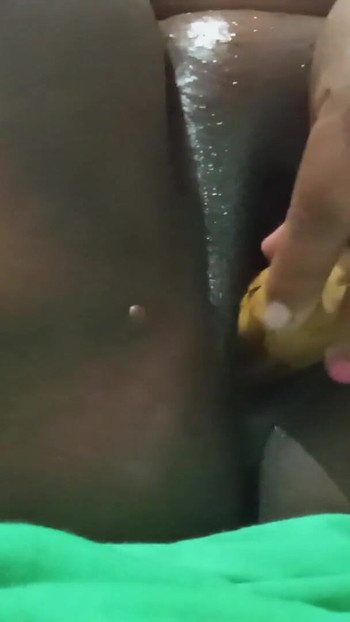 Must-share moment from "Evangelical housewife cumming with giant banana in her ass"