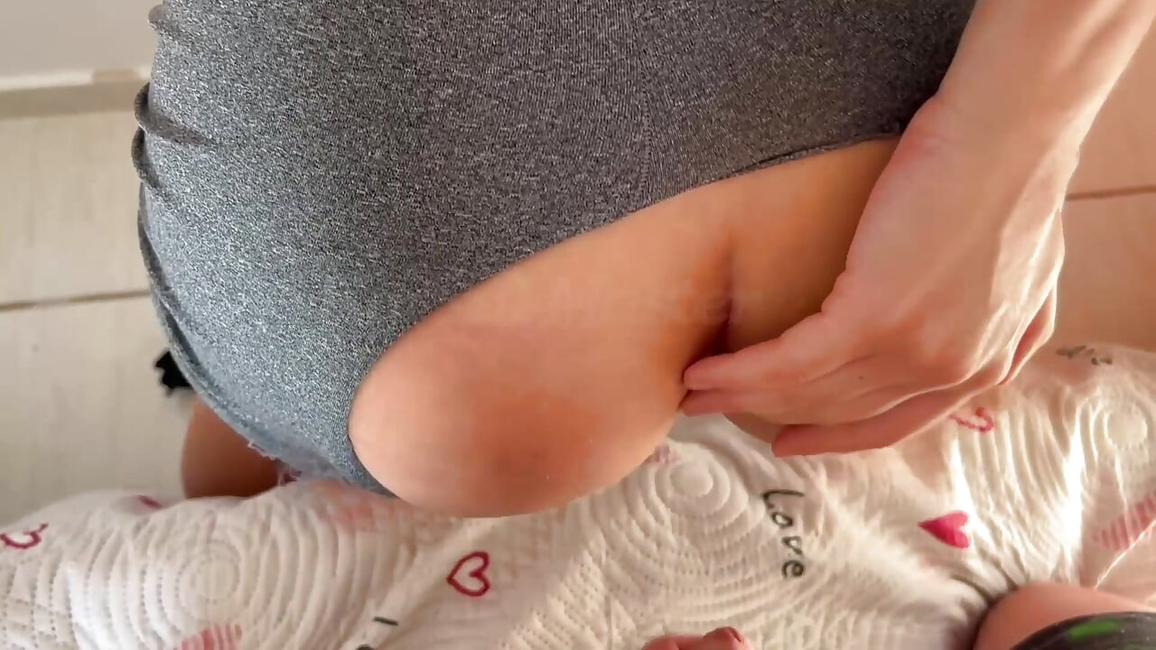 La puse a amamantar antes del gimnasio porque era muy traviesa