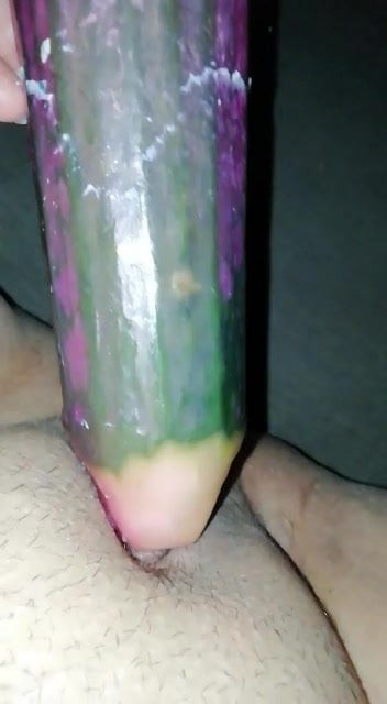 BIG CUCUMBER FOR A BIG GIRL BIG PUSSY