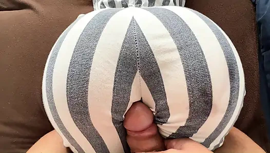 Cock Humping my stepsister's ass in jumpsuit