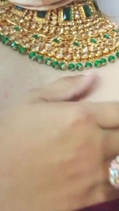 Indian Gay Crossdresser Bottom Gaurisissy showing and pressing her big boobs in xxx video call | Clip 3