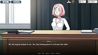 Kunoichi Trainer - Naruto Trainer (Dinaki) partie 99 Sakura le docteur nu par LoveskySan69