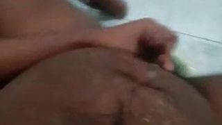 Asian Cock shoots HUGE CUM LOAD into the belly !!!