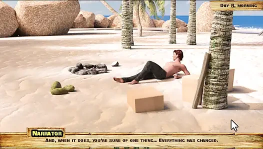 Lewd Island #8 - she gave me a handjob