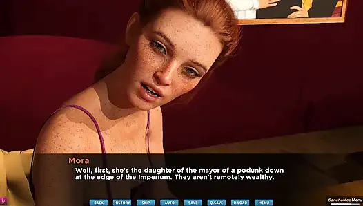 Голый свидетель No8 - Jackson и Mona ласкаются на диване