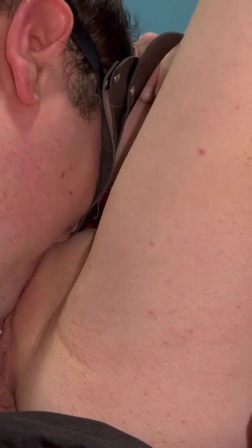 I offer him my pretty ass and my soft, shaved pussy | Clip 3