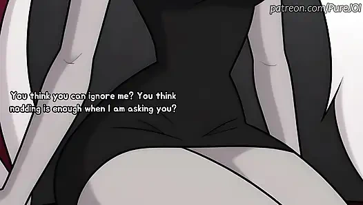 Carmilla Carmine caught her employee masturbating in the office (Dildo JOI)