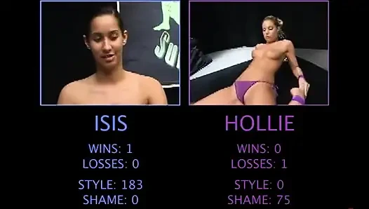 Isis (1-0) vs. hollie (0-1)