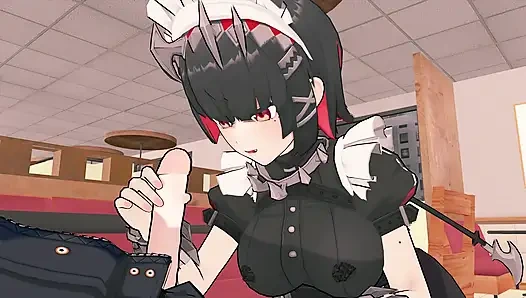 =Zenless Zone Zero= Ellen Joe x Wise: Risky Public Sex in McDonald's (4K)