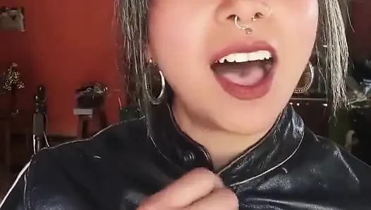 Inhale Slowly, Smoking Instructions in Leather.