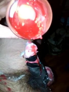 Feetlover812 play with wax