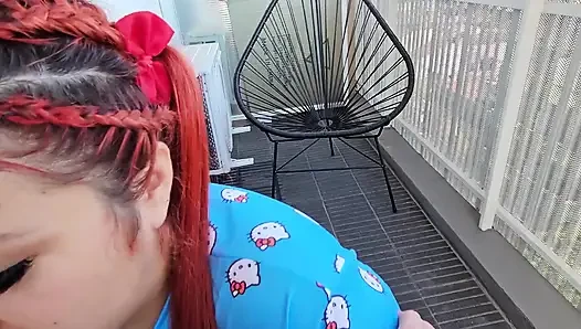 I Fucked a Fat Argentinian Girl on the Balcony of My Apartment