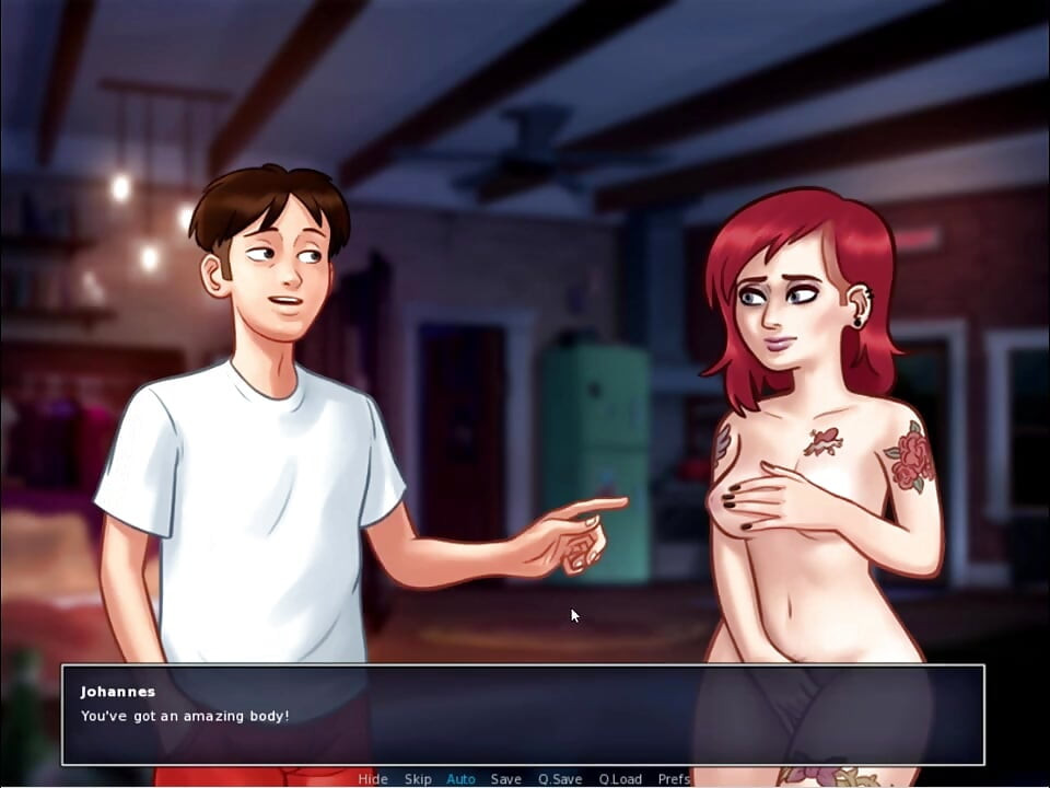 Summertime Saga - Eve might be pregnant after Johannes fucked her