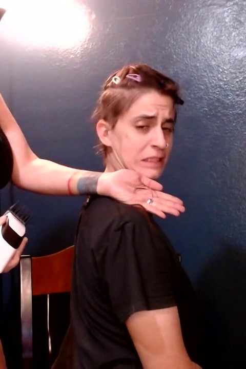 Time to Shave Her Head for Summer