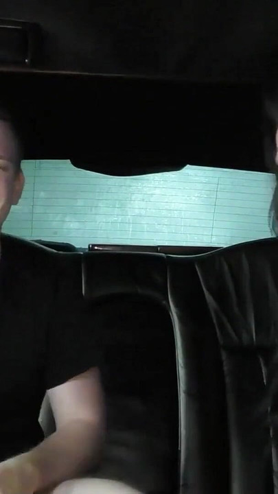 Captivating moment from "3 NORMAL GUYS FUCK GERMAN MILF PORNSTAR JACKY LAWLESS IN CAR"