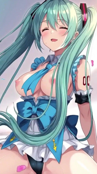 Η Hatsune Miku γαμάει το στενό μουνί της | Κλιπ 2