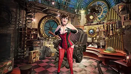 Granny BIjou: Steampunk'd Brothel Bunny Fuck Slut 92925CAMS146M
