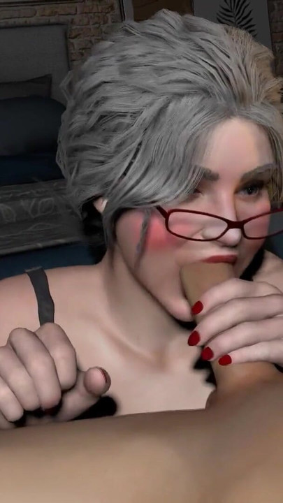لحظة ملحمية من "ربة منزل ناضجة عشيقة BDSM يلعب"