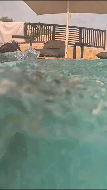 Marina Gold learning how to breathe suck fuck eat cum UNDERWATER