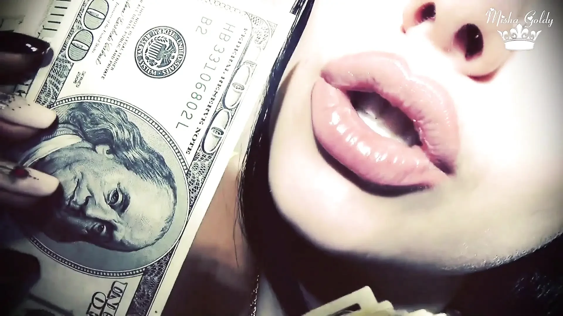 金钱和我的嘴唇完美的情侣! ASMR