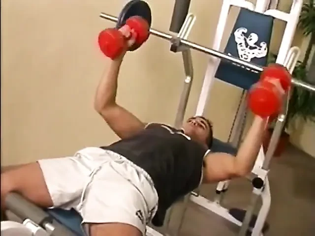 dp-threeway-action-in-the-gym-with-blonde-chick-fitness-fishnet