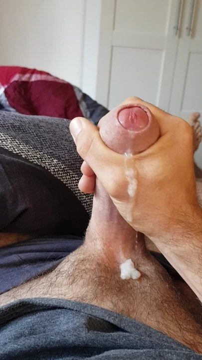 masturbation handjob cum shot