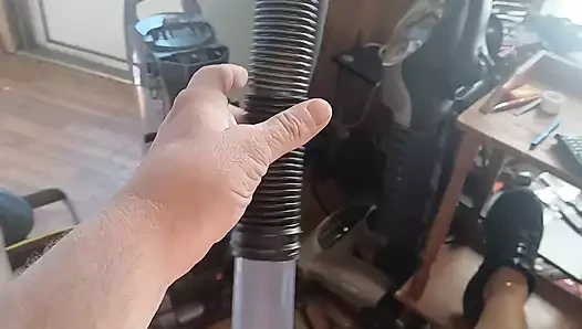 Pump porn video – Cock pumping with stockings