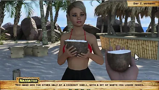 Непристойный остров No 7 - исследование пляжа