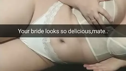 Cheating bride with big boobs Milky Mari -Part 1
