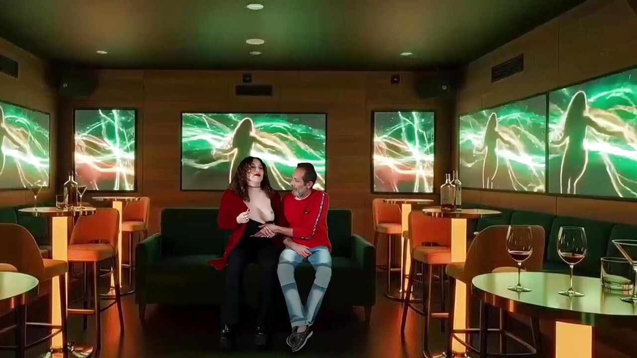 I masturbated a nightclub manager in the VIP room while my husband films
