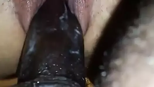 hard to get it in her ass Creampie