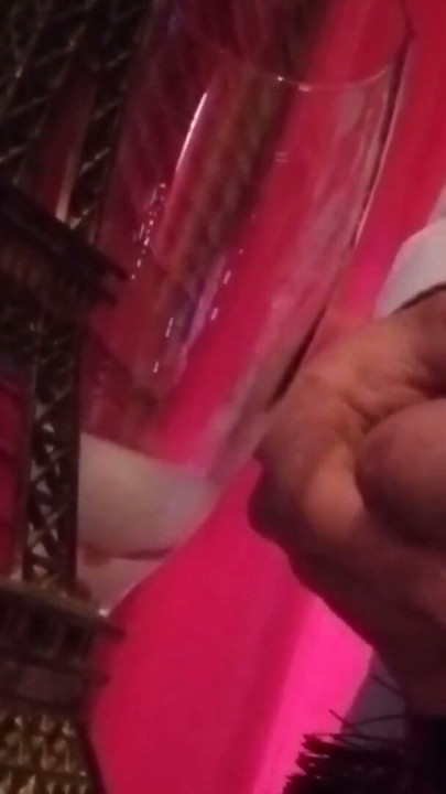 Happy New Year! The cute French-Asian twink Jon Arteen jerks off, ejaculates into a glass, and drinks his own semen. | Clip 2