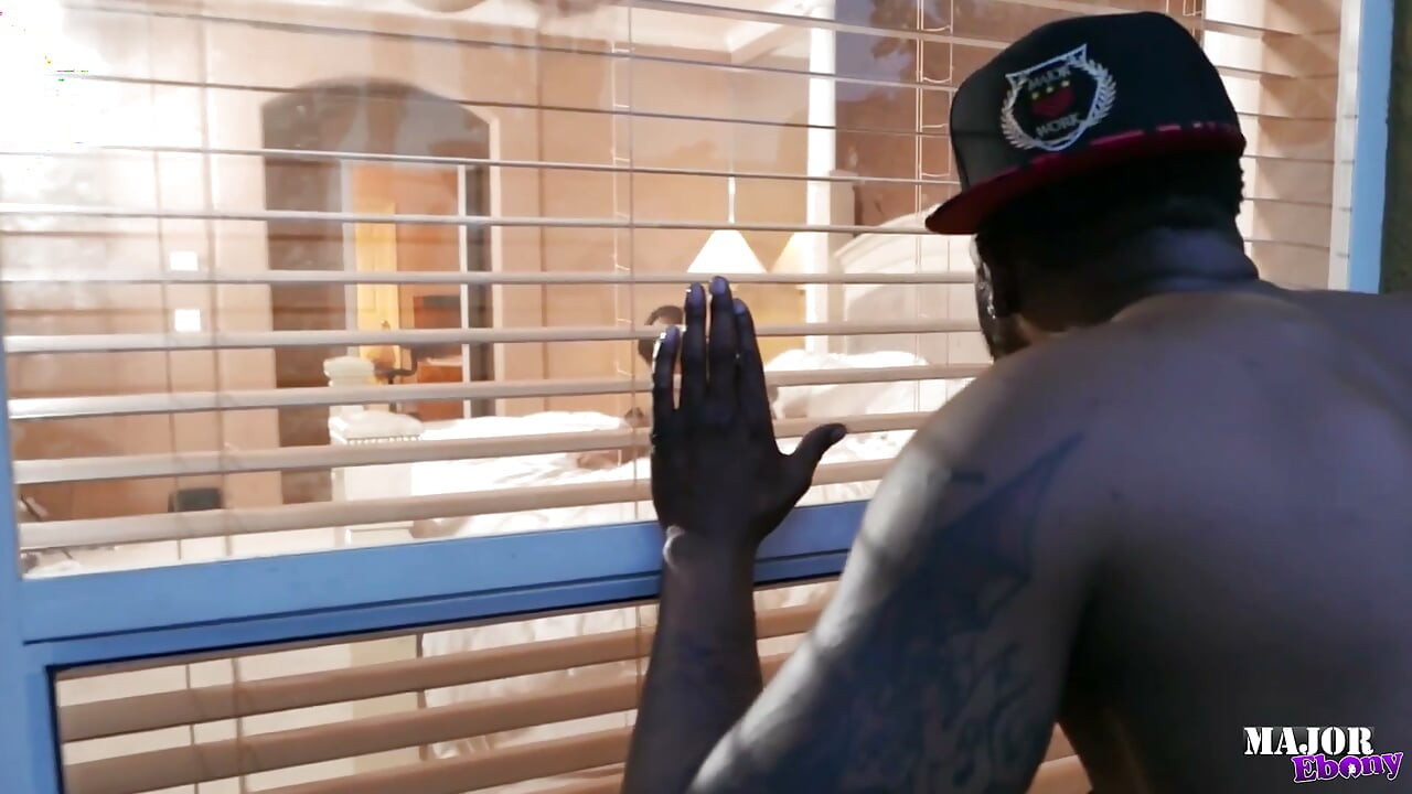 Rome Major Sneaks Into Thick Ebony Girls Bedroom to Fill Her up with BBC Cum