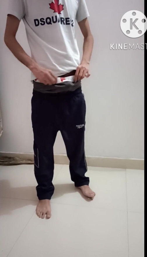 POV I try new Jeans in fitting room and my friend is Watching Me