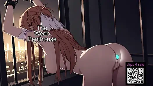 Asuna Yuuki - искусство меча, онлайн алицизация - рабыня БДСМ