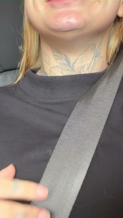 Perfect girlfriend sucked my cock inside the car and swallowed all the milk | Clip 1