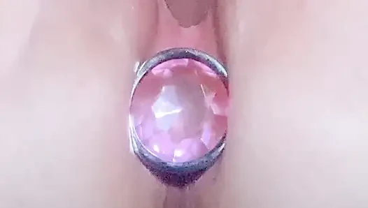 Plug and Dildo DP