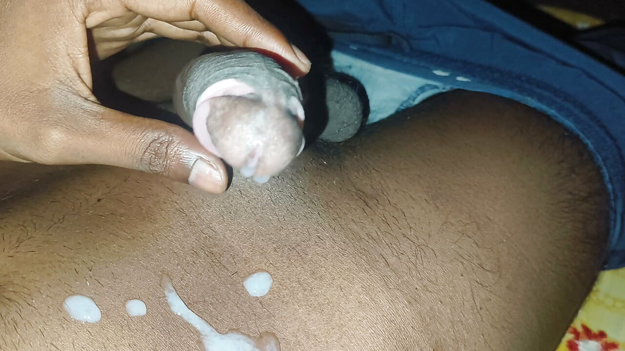 Heet solo handjob-oefenen - POV geile sessie