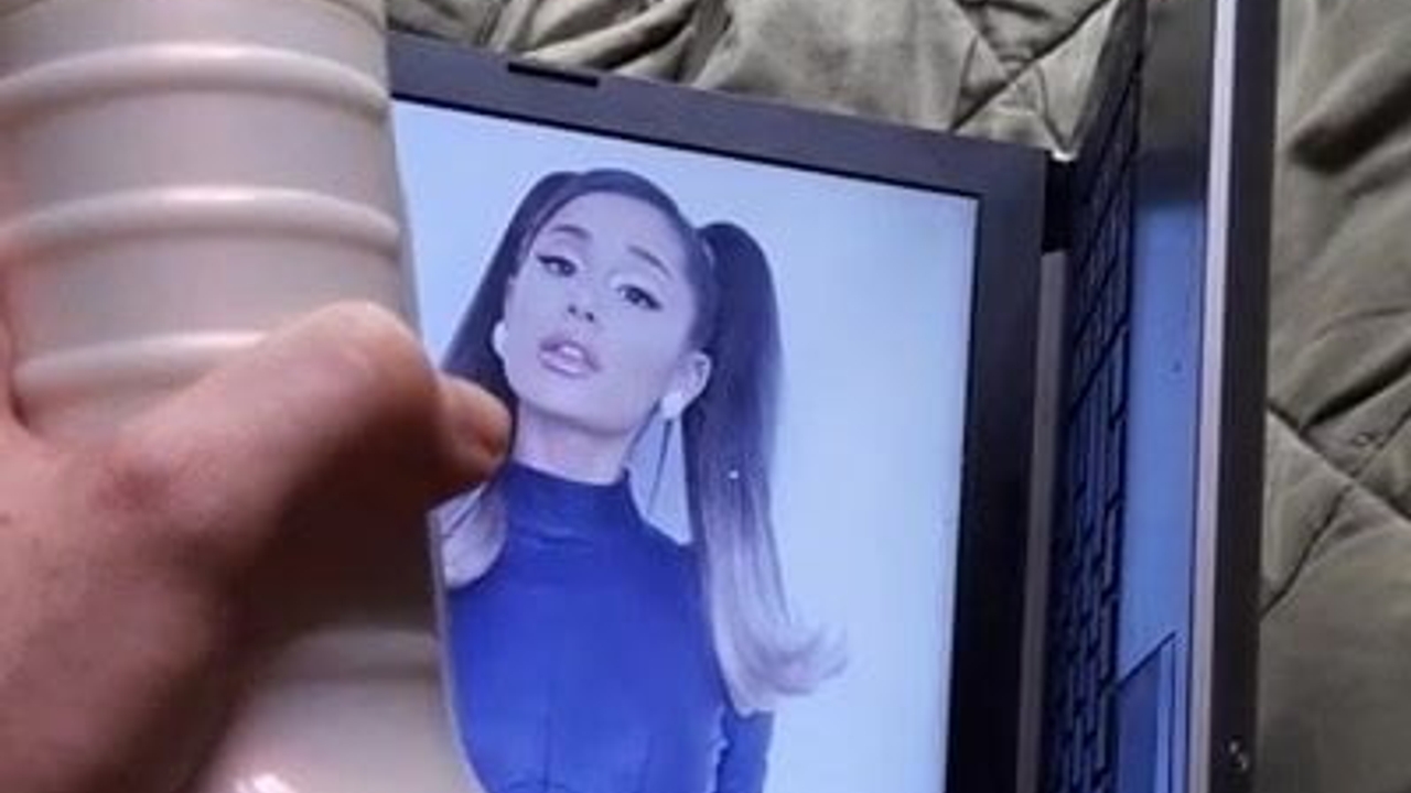 Ariana Grande Huge Load Fleshlight Tribute