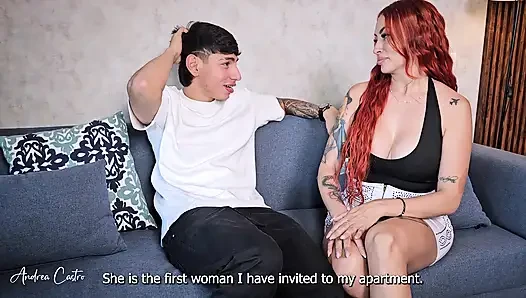 This guy finds out I'm a porn actress and destroys my pussy with his big cock - Andrea Castro & Esteban Gamboa