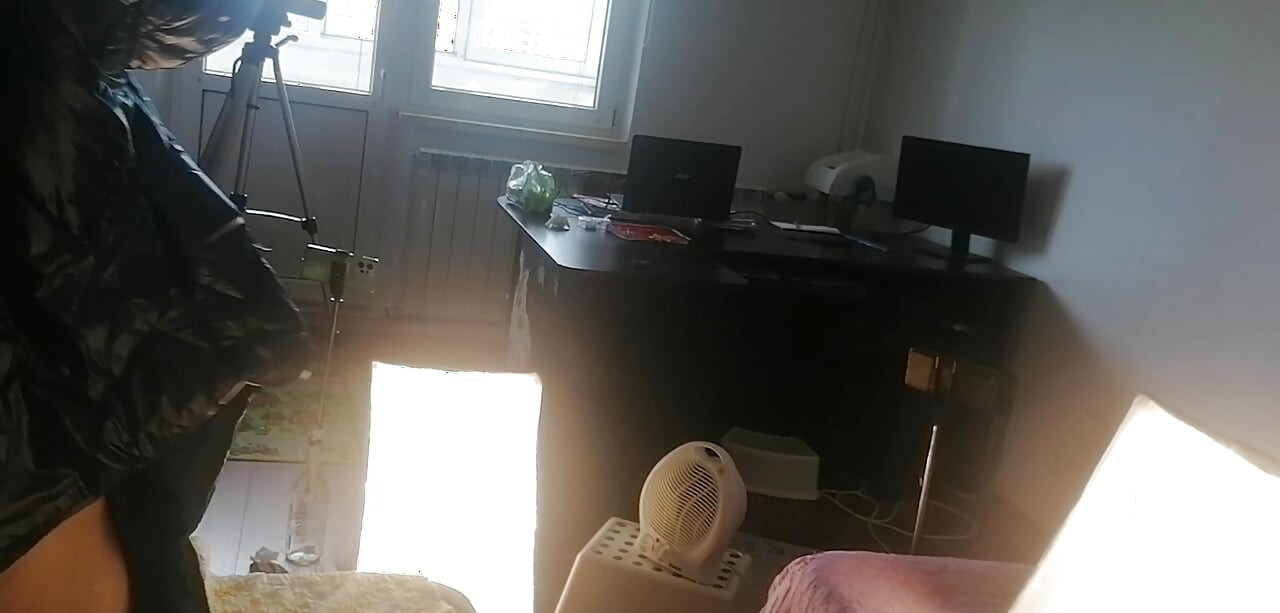 Sexy wife with hairy pussy dances naked. Wife hairy pussy, big tits, big ass. Amateur milf massages herself with a vibrator.