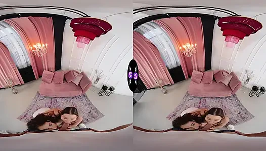 Две шлюшки, один член - лучшие друзья делят мясистую порцию спермы - TeenMegaWorld