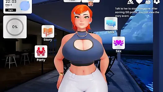 Game hentai tabu mansion days ep.7 nggak sengaja berujung nyepong adik tirinya!