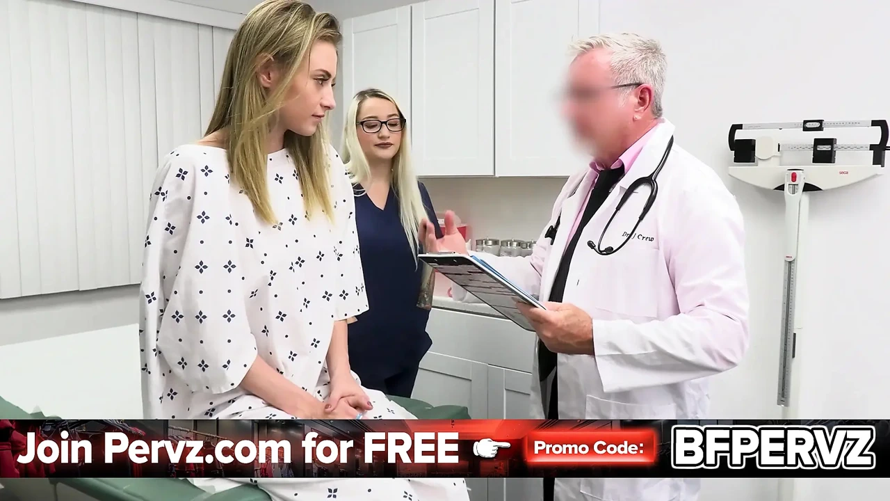 Perv Doctor and His Busty Nurse Teach Their Hot Patient How to Keep Her Pussy Warm  Free Movie