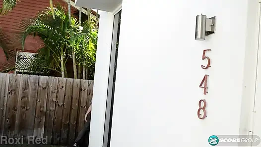 Super-stacked Roxi Red fucks the peeper